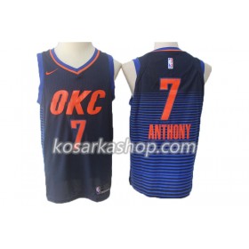 Dres Oklahoma City Thunder Carmelo Anthony 7 Nike 2017-18 Navy Swingman